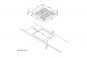 Газовая панель KORTING HG 661 CTB 58 см