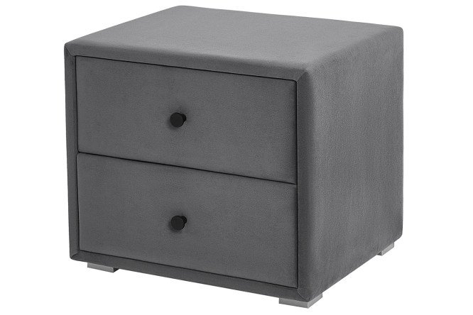 Изображение товара Тумба прикроватная Tango серого цвета из ДСП 46х40,7х37,1 см