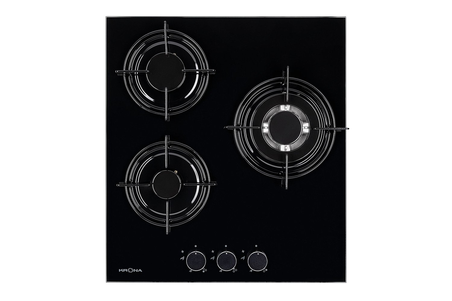 Газовая панель независимая KRONAsteel Felice 45 BL