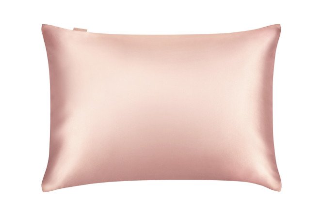 Наволочка AYRIS SILK 5064 из натурального шёлка, цвет розовое золото 50х70 см, Шелк, 1 шт.