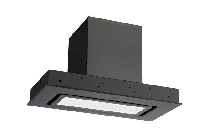 Изображение товара Вытяжка полновстраиваемая KRONAsteel Selina KRHD320 F Max 600 Black SGC цвет чёрный, 60 см