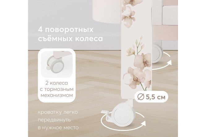 Фото 9 Кроватка-трансформер HAPPY BABY Mommy love
