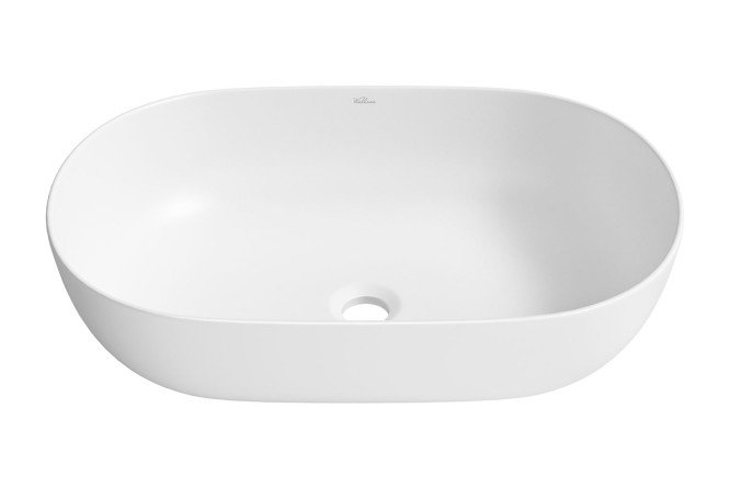 Изображение товара Раковина накладная Chic riviera 49х13.5х36 см белая матовая