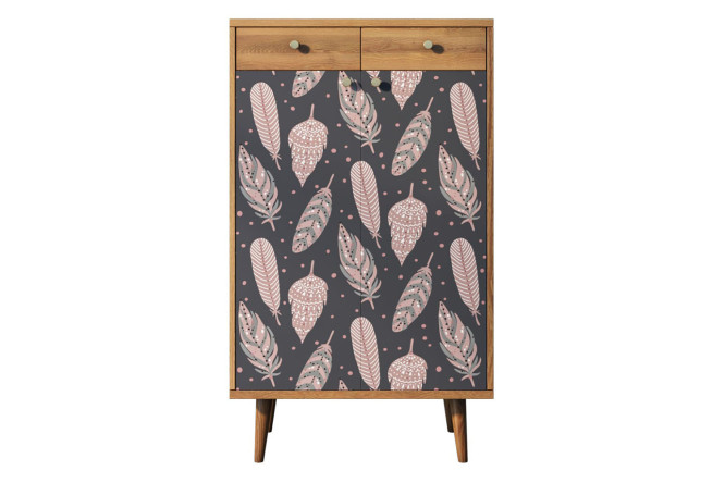 Изображение товара Комод Berber с 2 ящиками и дверками, 70х120х45 см