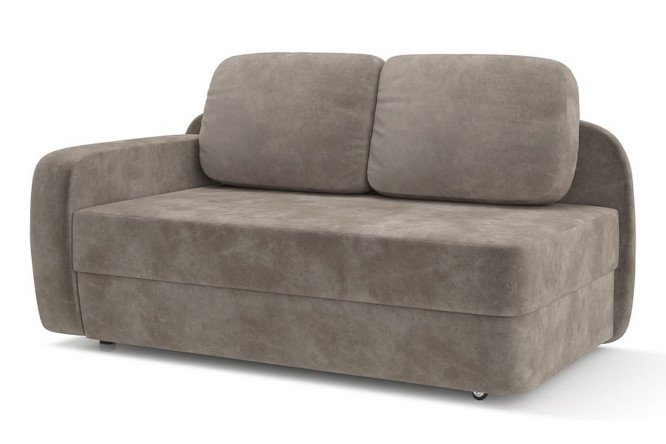 Изображение товара Кушетка Альта с подлокотником слева, размеры 165х72х87 см, спальное 80х195 см