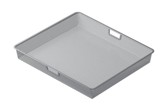 Изображение товара Мелкосеточная выдвижная корзина Оскар для шкафа 75х58 см, сталь