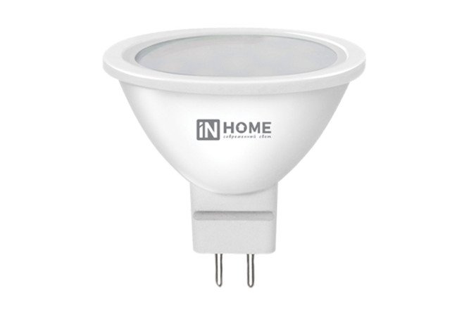 Изображение товара Лампа светодиодная IN HOME Vision care LED-JCDR-VC GU5.3, 8W, Рефлектор, 3000 К, Тёплый