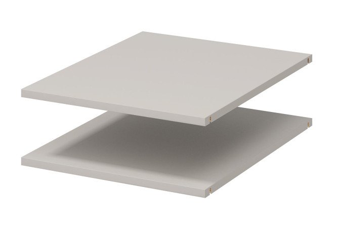 Изображение товара Комплект полок HOFF Блокс 2 шт. для каркаса 50х58 см бежевый