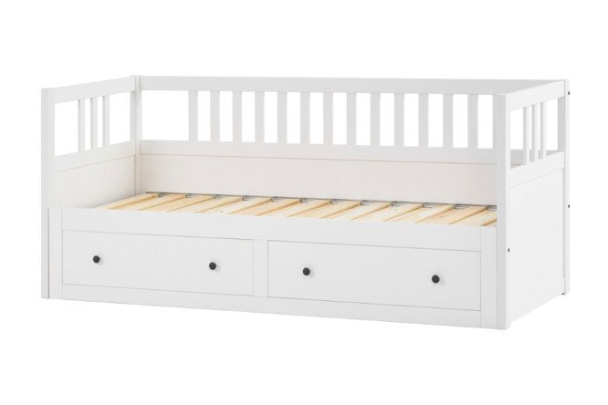 Изображение товара Кровать-кушетка Кымор с хранилищем белого цвета 80х200 см