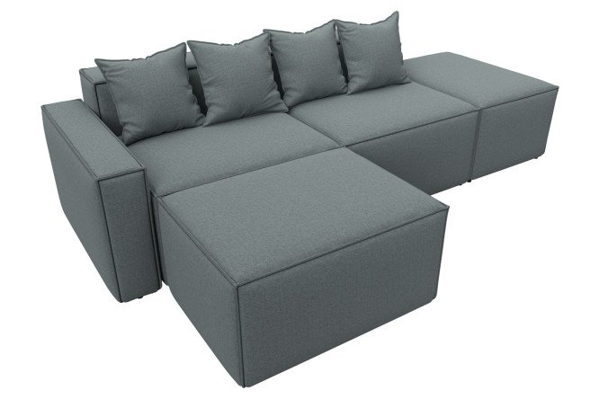 Изображение товара Угловой модульный диван Лига 063 с левым углом для гостиной и спальни