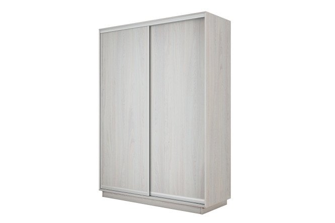 Изображение товара Двухдверный шкаф-купе Slide-2 180x240x45 см Ясень анкор и серебро