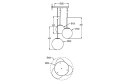 Светильник подвесной MAYTONI Modern Basic Form 10 кв.м., 40х40х40 см, E14