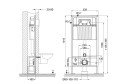 Инсталляция BETTOSERB Sava free standing SFS40006471