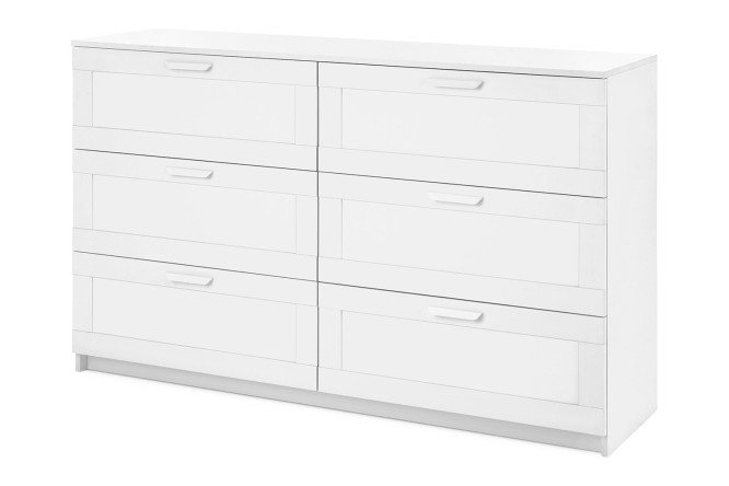 Изображение товара Комод Скаген белый 155,8x95x42,2 см