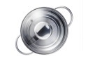 Кастрюля с крышкой REGENT Inox Bimbo Vitro 0.6 л