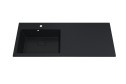 Раковина Cosmos Quartz RCosmos120LU Подвесная, 120х17.2х48 см