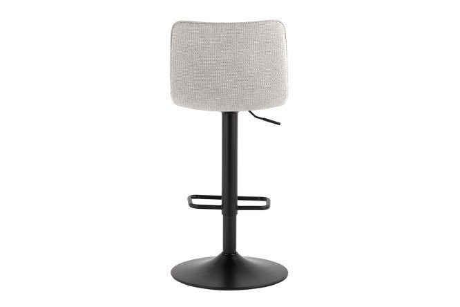 Фото 7 Стул барный Stool Group Tyler 45х85.5х49.5 см, цвет обивки светло-серый, ножек чёрный