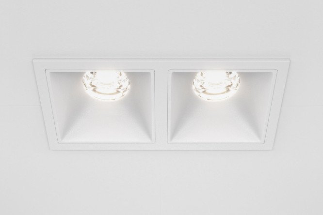 Светильник встраиваемый MAYTONI Downlight Alfa 12.6x5.2x6.5 см, LED