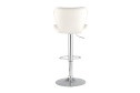 Стул барный Stool Group Порше 47х89х54 см, цвет обивки белый
