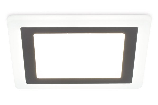 Светильник встраиваемый AMBRELLA LIGHT Downlight 2 м², 24.5x1x24.5 см, LED