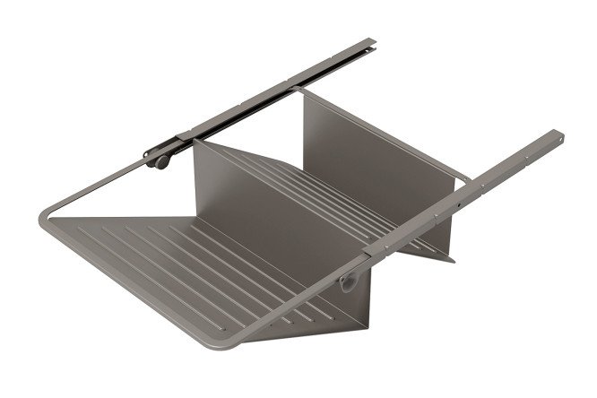 Изображение товара Выдвижная полка для обуви HOFF Блокс L94S55GA сталь серый для каркаса 50х58 см