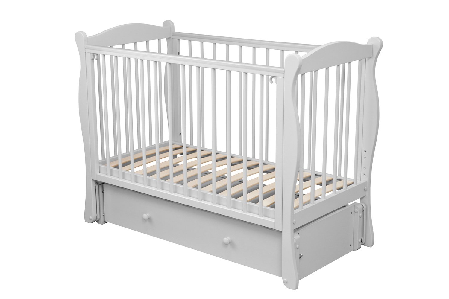 детская кровать до 3 лет белая