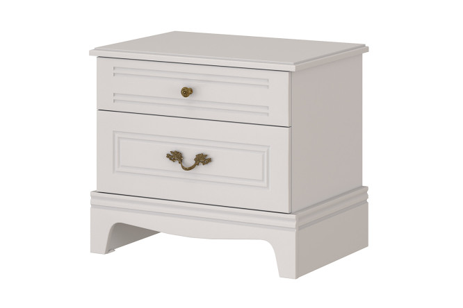Изображение товара Тумба прикроватная Лорето из МДФ с ящиками и крышкой