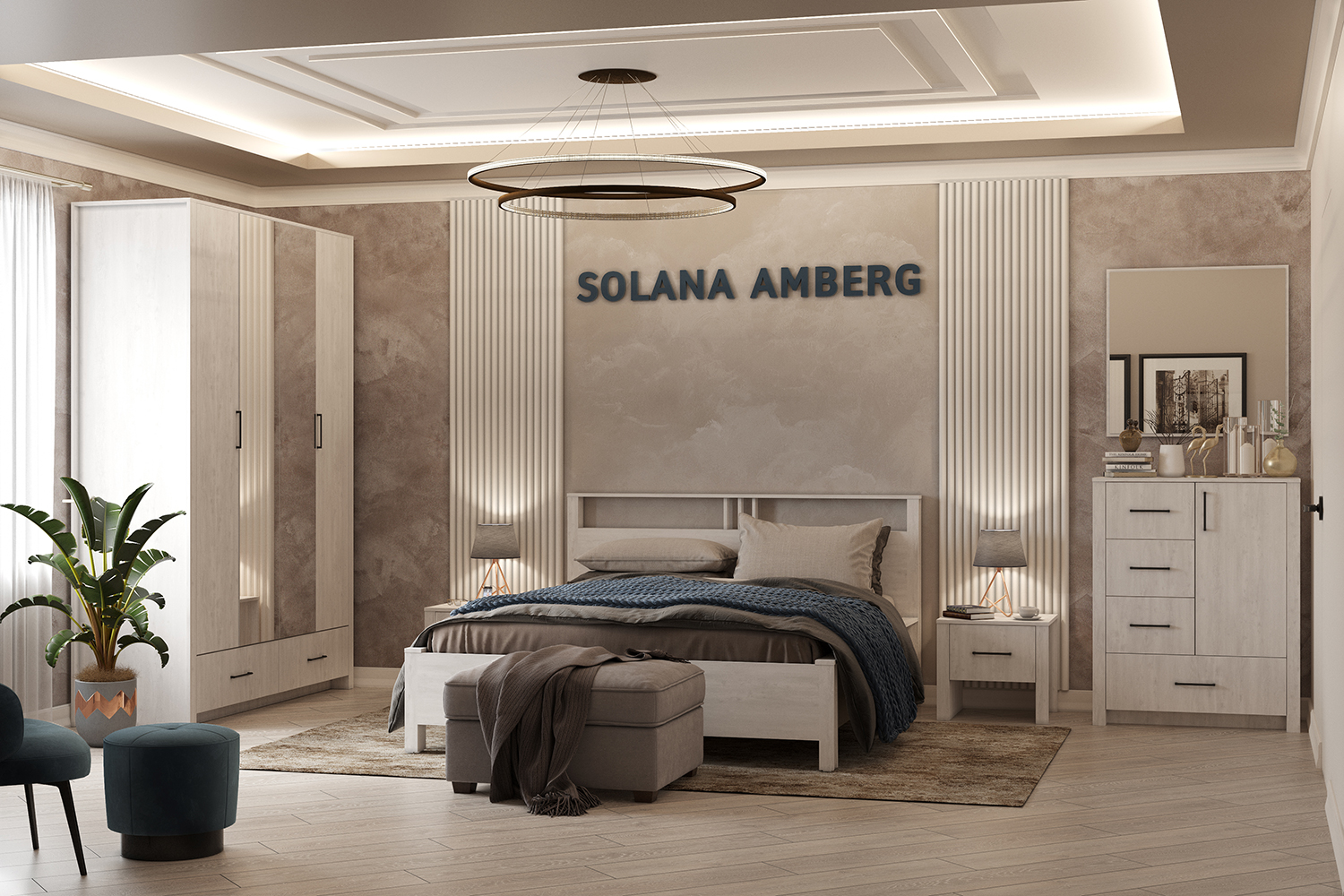 фото Тумба прикроватная amberg solana