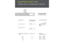 Карниз однорядный ARTTEX Хай-тек Фрейм 200(212) см