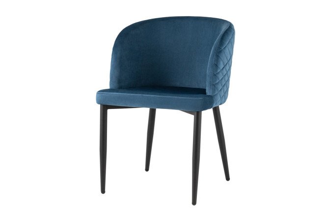 Изображение товара Стул Оскар 53х76х45 см с велюровой обивкой и металлическими ножками