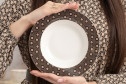 Тарелка суповая NADOBA Mari Anna Фарфор, 22 см