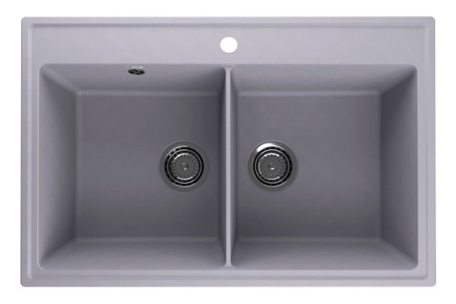 Изображение товара Врезная кухонная мойка Ruma 78х51 см кварцевый композит