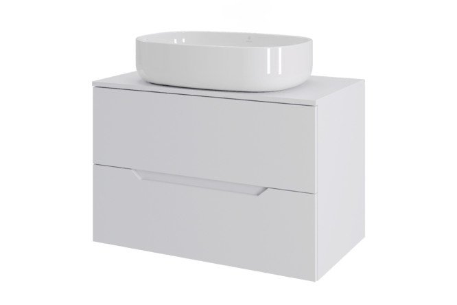 Изображение товара Подвесная тумба ORANGE Line 80 Li-80TuwMDF+B04-600W 81 см