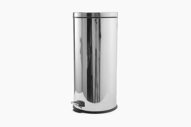 Изображение товара Бак для мусора с крышкой BERKRAFT Basic 29.5x62.5x36 см, 30 л