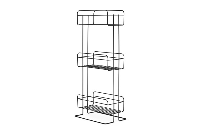 Изображение товара Этажерка 3-ярусная BERKRAFT Loft 30.2x72x20 см