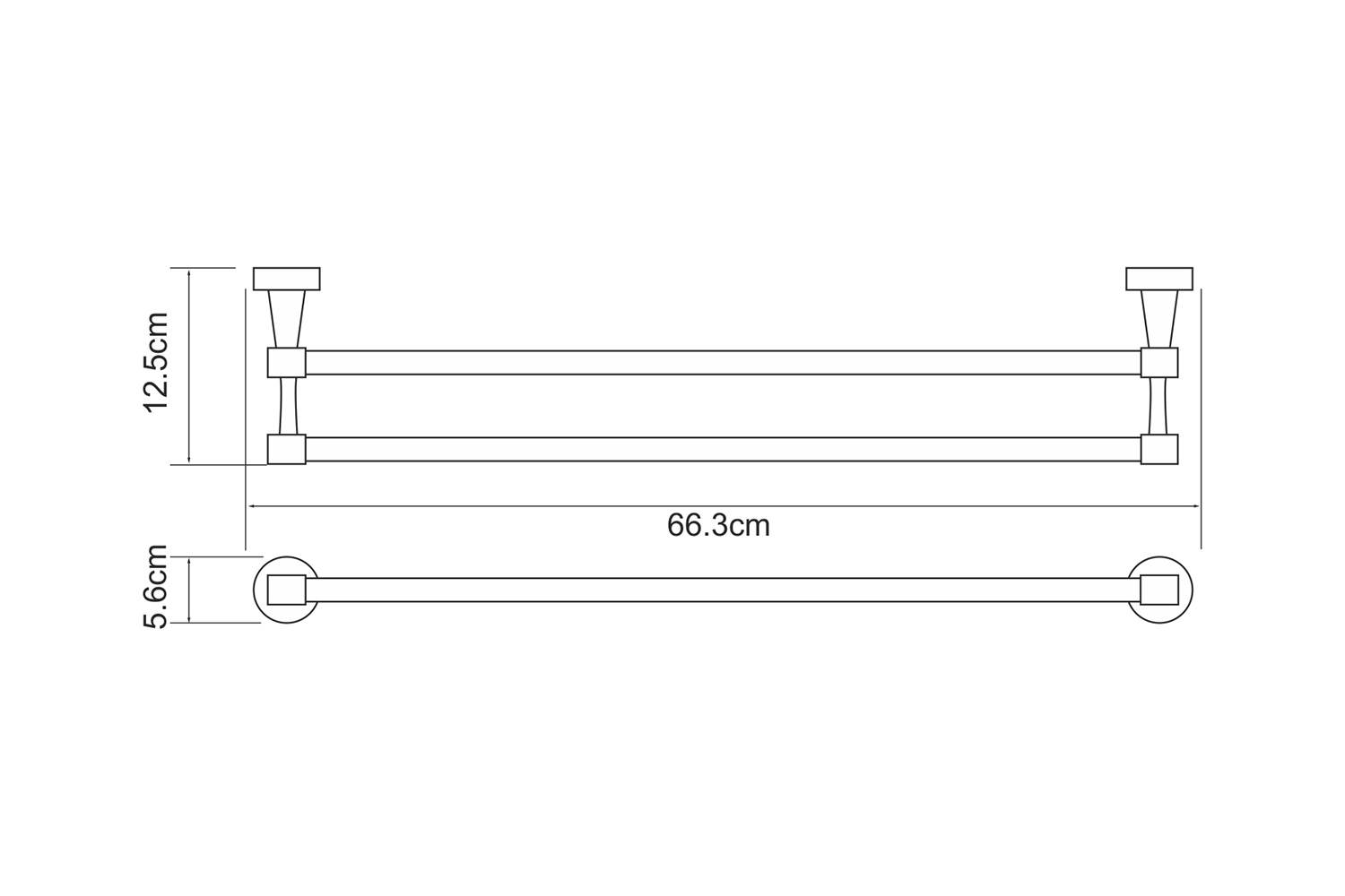 Держатель WASSERKRAFT Isen k-4059