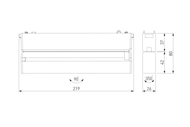 Фото 9 Светильник трековый ELEKTROSTANDARD Flat Magnetic Unity