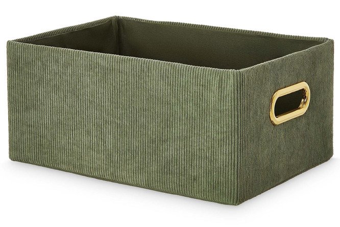 Изображение товара Коробка для хранения 607835 M 31x14x22 см вельвет и картон 9,5 л