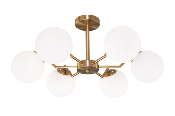 Изображение товара Потолочный светильник EUROSVET Frost E27 12 кв.м стильный и надежный