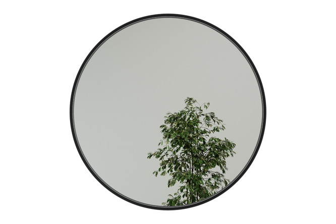 Изображение товара Зеркало в раме GENGLASS Rauntel 80х80 см настенное круглое