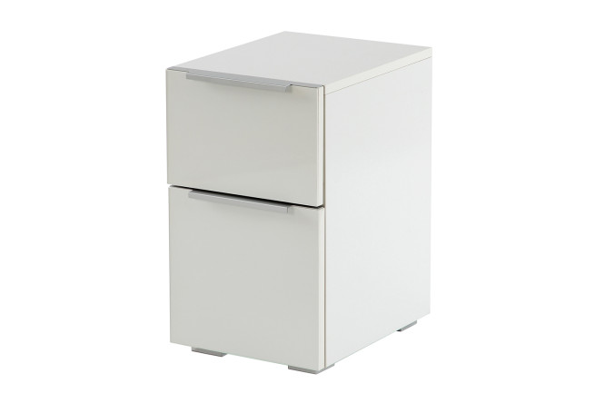 Изображение товара Тумба Интро из ЛДСП со стеклянным фасадом 30х50 см