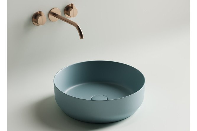 Умывальник накладной CERAMICANOVA Element CN6022MLG 39х12х39 см