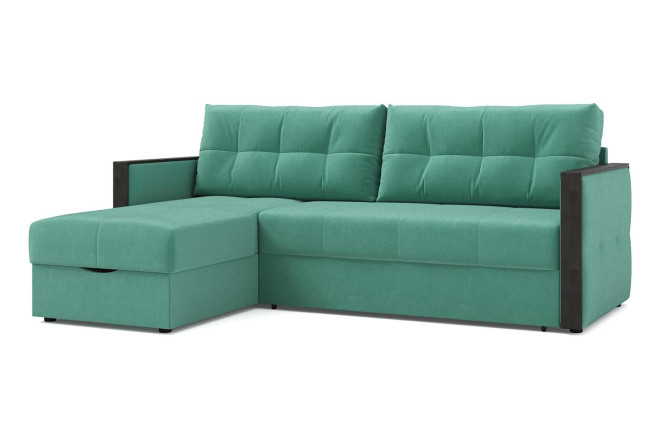 Изображение товара Угловой диван-кровать Никас с механизмом дельфин 142х200 см для гостиной