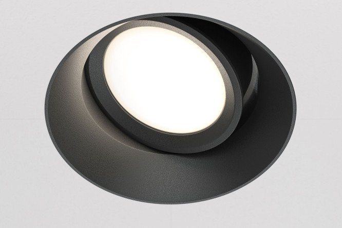 Светильник встраиваемый MAYTONI Downlight Dot 9x4x9 см, GU10