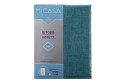 Штора на ленте MICASA Kosett 144х280 см, 1 шт., цвет бирюзовый