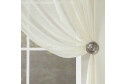 Тюль на ленте ESTUDI BLANCO Kelly 300х280 см, 1 шт., цвет экрю