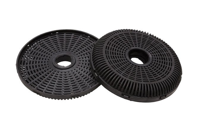 Изображение товара Комплект угольных фильтров KRONAsteel EA KRCF001 2 шт. чёрный для очистки воздуха