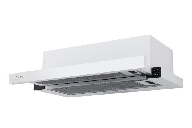 Изображение товара Вытяжка LEX Hubble G 500 WHITE цвет белый, 50х17х28 см
