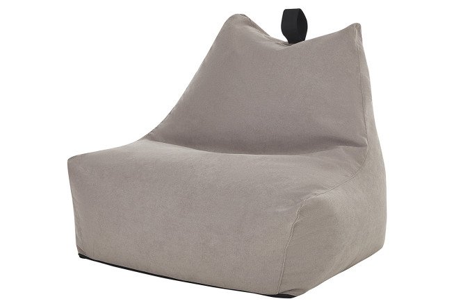 Изображение товара Кресло Леовиль светло-серое велюровое 99х94х80 см