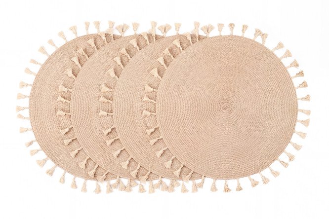 Изображение товара Набор салфеток сервировочных Mandarin decor Siesta 38х0.5х38 см